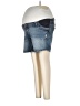 Indigo Blue Blue Denim Shorts Size Med Maternity - photo 1