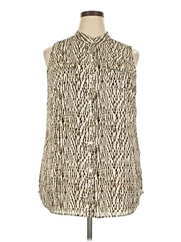 Cj Banks Sleeveless Blouse (view 1)