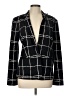 Express Plaid Black Blazer Size L - photo 1