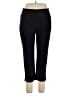 Hue Solid Black Active Pants Size XL - photo 1