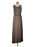 Max Studio Brown Casual Dress Size L - photo 1