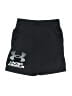 Under Armour 100% Polyester Graphic Black Athletic Shorts Size S (youth) - photo 1