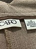 Cato Chevron-herringbone Brown Dress Pants Size 12 - photo 7