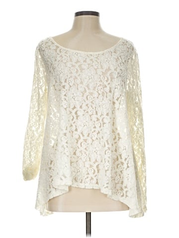 Paper Tee 3/4 Sleeve Blouse (view 1)