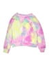 Justice Tie-dye Pink Sweatshirt Size 12 - photo 2