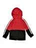 Adidas 100% Polyester Red Zip Up Hoodie Size 4T - photo 2