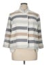 Chico's Stripes Gray Jacket Size XL (3) - photo 1