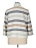 Chico's Stripes Gray Jacket Size XL (3) - photo 2