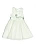 Monsoon 100% Nylon Ivory Dress Size 7 - photo 1