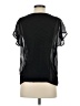 Moa Moa 100% Polyester Black Short Sleeve Top Size S - photo 2