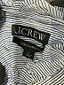 J.Crew 100% Viscose Stripes Blue Long Sleeve Button-Down Shirt Size 2 - photo 7