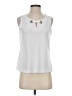 Susan Graver White Sleeveless Blouse Size S - photo 1