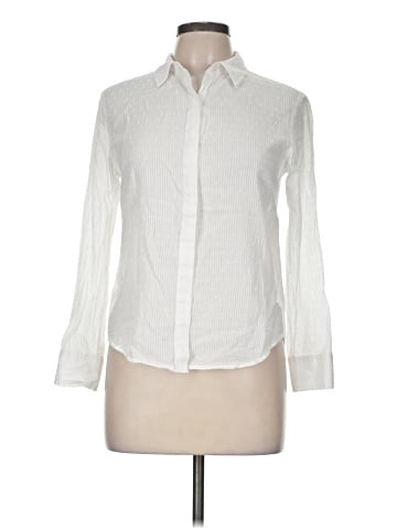 Ann Taylor Long Sleeve Button-Down Shirt (view 1)