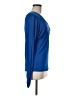 BCBGMAXAZRIA 100% Modal Blue Long Sleeve Top Size M - photo 4