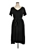 Roaman's Solid Black Casual Dress Size 14 - 16 - photo 1