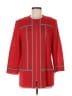 MING WANG Checkered-gingham Red Coat Size M - photo 1