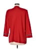 MING WANG Checkered-gingham Red Coat Size M - photo 2