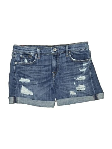 7 For All Mankind Denim Shorts (view 1)