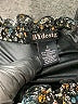 By Design Animal Print Black Long Sleeve Blouse Size S - photo 7