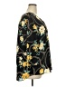 JM Collection 100% Polyester Floral Black 3/4 Sleeve Blouse Size XXL - photo 4