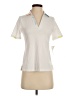 Sofibella Ivory Short Sleeve Polo Size S - photo 1