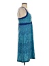 Dakini Paisley Blue Cocktail Dress Size S - photo 4