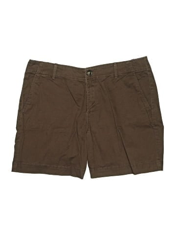 Ann Taylor LOFT Khaki Shorts (view 1)