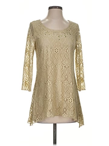 Brittany Black 3/4 Sleeve Top (view 1)