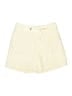Esprit Solid Ivory Khaki Shorts Size 6 - photo 1