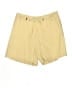 Esprit Solid Yellow Khaki Shorts Size 6 - photo 1