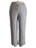 AB Studio 100% Rayon Stripes Gray Casual Pants Size 2X - photo 1