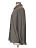 ASOS 100% Polyester Solid Gray Long Sleeve Blouse Size 12 - photo 5