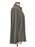 ASOS 100% Polyester Solid Gray Long Sleeve Blouse Size 12 - photo 4