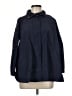 Eileen Fisher Blue Raincoat Size M (petite) - photo 1