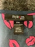 Style&Co 100% Polyester Pink 3/4 Sleeve Blouse Size XL Petite - photo 7