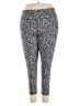 Ideology Animal Print Silver Active Pants Size 4X - photo 1