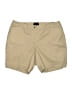 Talbots Solid Tan Khaki Shorts Size 18 Petite - photo 1