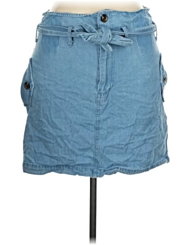Who What Wear Denim Skirt (view 1)