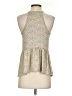 Gaze Tan Sleeveless Blouse Size S - photo 2