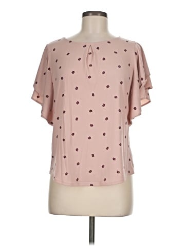 Liz Claiborne Career Short Sleeve Blouse (view 1)