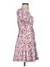 Francesca's 100% Polyester Floral Pink Casual Dress Size XS - photo 4