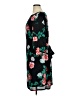 Apt. 9 100% Polyester Floral Teal Casual Dress Size XL - photo 5