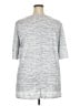 Unbranded Gray Short Sleeve Top Size 2X - photo 2