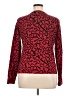 Charter Club Animal Print Red Pullover Sweater Size XL - photo 2