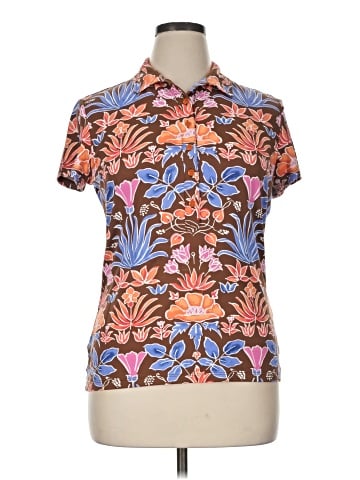 J. McLaughlin Short Sleeve Blouse (view 1)