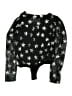 Buddy Love 100% Polyester Stars Black Bodysuit Size M - photo 2
