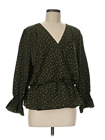 OAT 3/4 Sleeve Blouse (view 1)