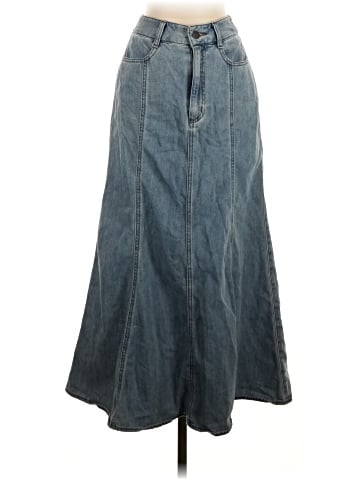 GU Denim Skirt (view 1)