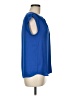 J.Crew 100% Polyester Blue Sleeveless Blouse Size M (estimated) - photo 4