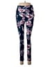 GAIAM Floral Blue Active Pants Size M - photo 1